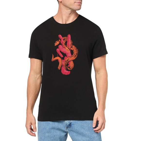 John Varvatos Peace Snake Tee Black MD (US 50)
